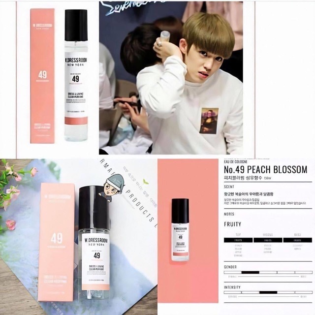 (CÓ BILL) Nước Hoa W.dressroom Dress & Living Clear Perfume siêu thơm | BigBuy360 - bigbuy360.vn