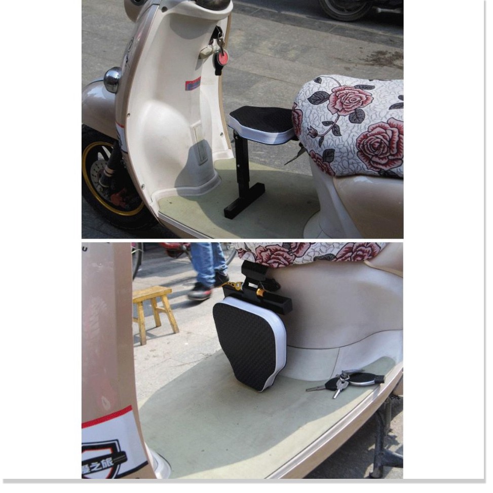 🆕 Ghế gấp phía trước xe máy cho bé tiện ích