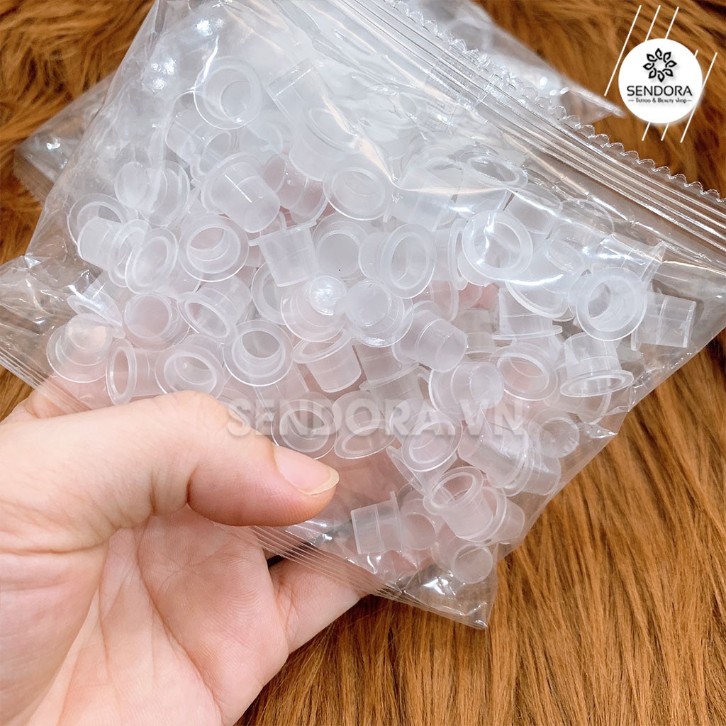 Hũ đựng mực xăm, Chum nhựa đựng tê, keo nối mi