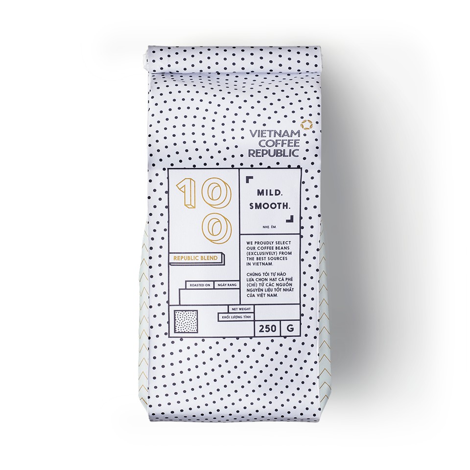 Cà Phê Rang: REPUBLIC BLEND 100