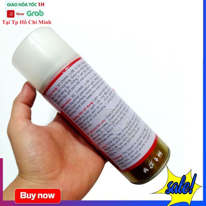 Dưỡng Sên, Bôi Trơn Bảo Dưỡng Sên Xe Máy BZ Chain Lube