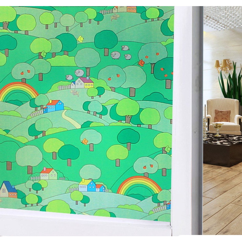 5m x 45cm giấy dán kính có sẵn keo - NHIỀU MẪU HIỆN ĐẠI AUG011