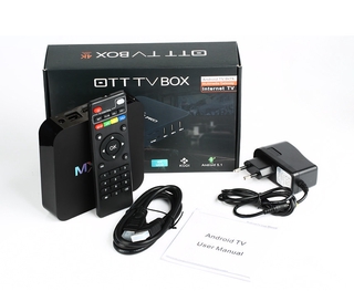 Thiết bị MXQ PRO Android TV Box thông minh hỗ trợ 4k 1g 8g H3 Android 7.1 3d Android Iptv Dvb T2