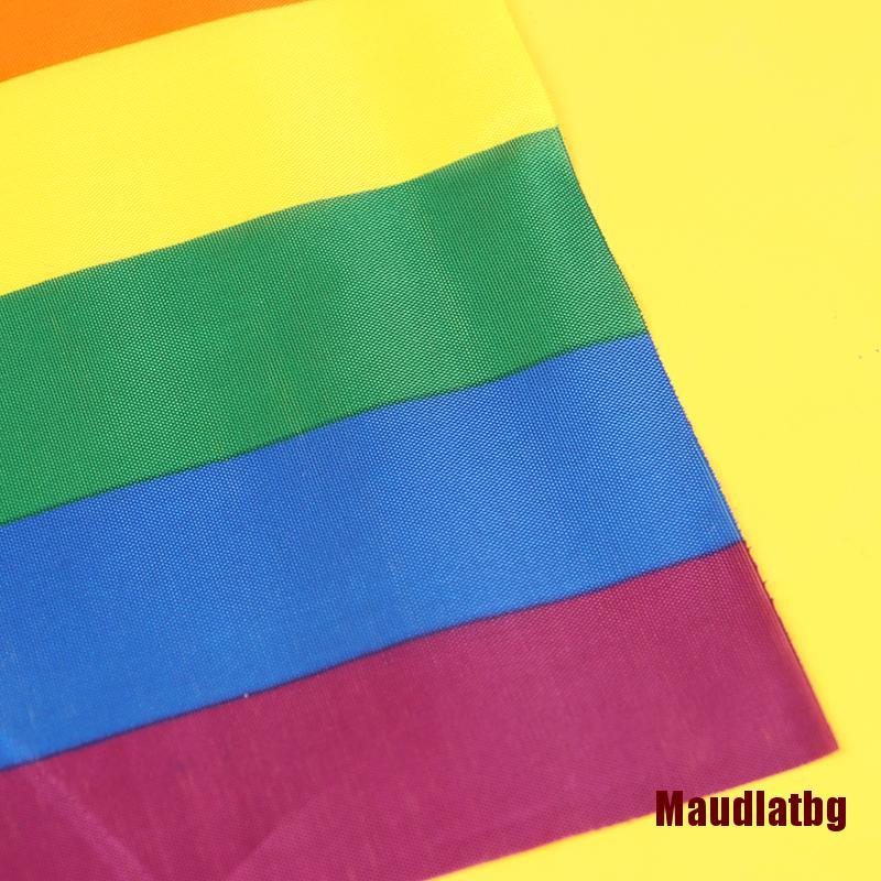 MABG 10Pcs Rainbow Hand Flag Car Flag Colorful Flag Cheerleading Competition Pro