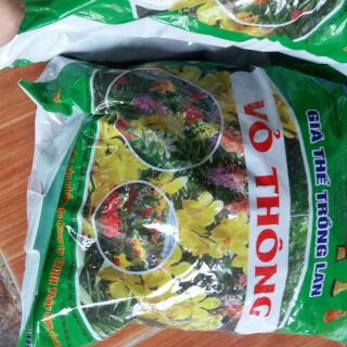 1 túi vỏ thông đã qua xử lý