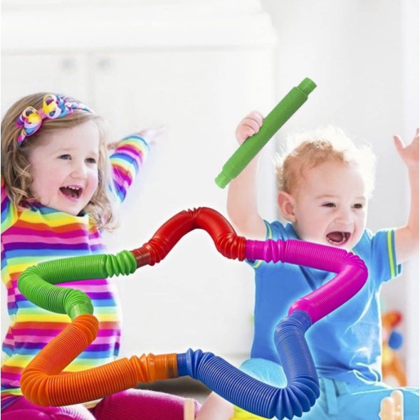 Ống Đồ Chơi Giảm Căng Thẳng Linh Hoạt Kích Thước Lớn Cho Trẻ Em