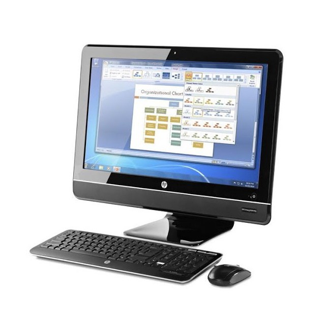 Máy tính All in one Hp 8200: i5 4Gb 120G SSD.