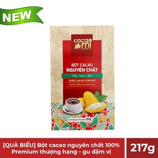 Bột ca cao CacaoMi Premium 217g