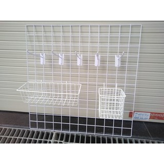 rổ treo lưới trang trí