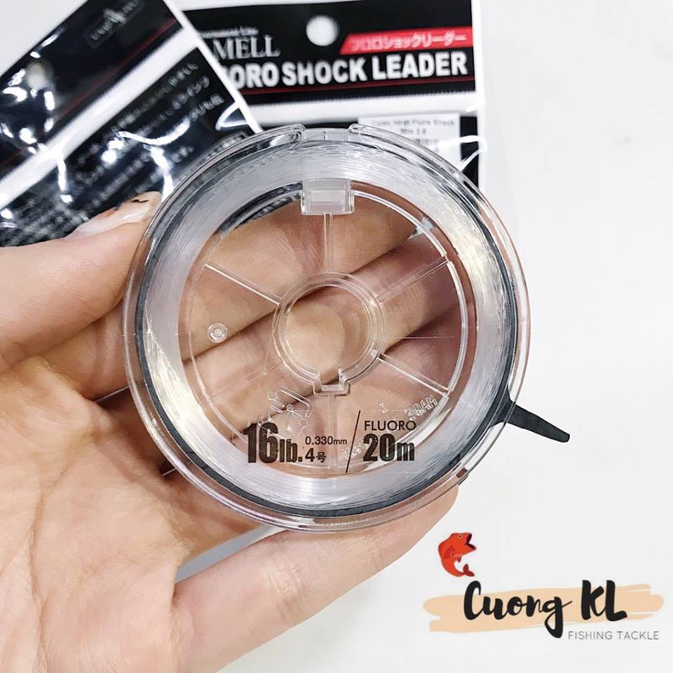 Cước link Cacbon Nhật Fluoro Shock Leader 20m và 30m