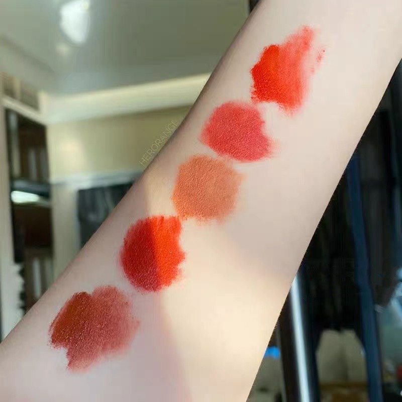 Set 5 son kem gấu Bunny HERORANGE  mềm mịn xinh xắn The Feeling Of Heart HERO19 | BigBuy360 - bigbuy360.vn