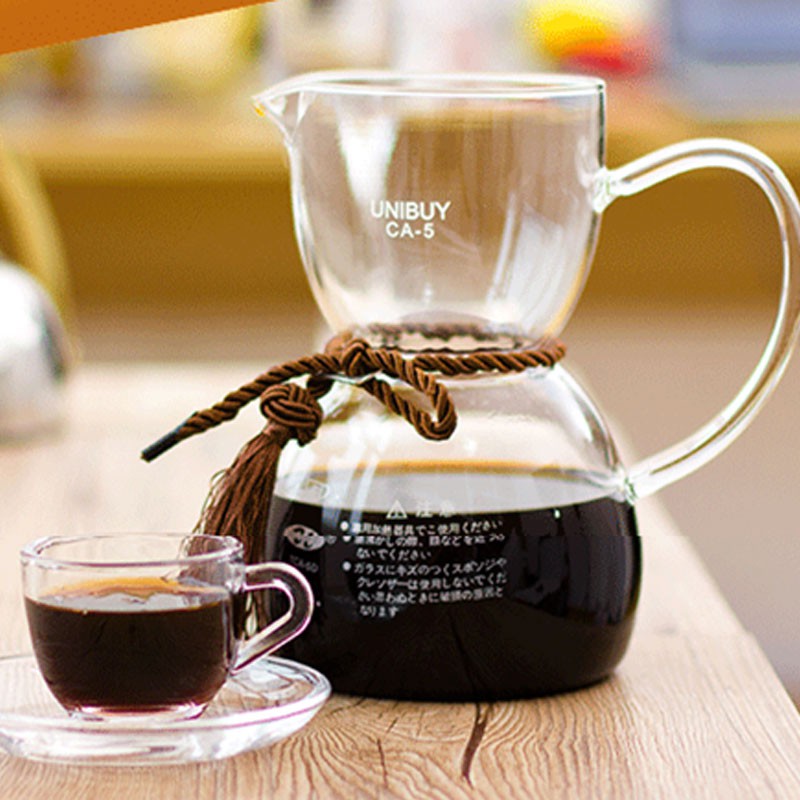 Bình pha cafe vợt kiêm Drip coffee tiện dụng 400ml