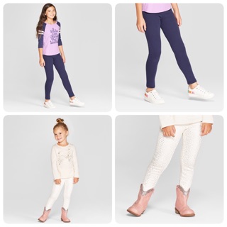Quần legging lót lông Cat & Jack bé gái