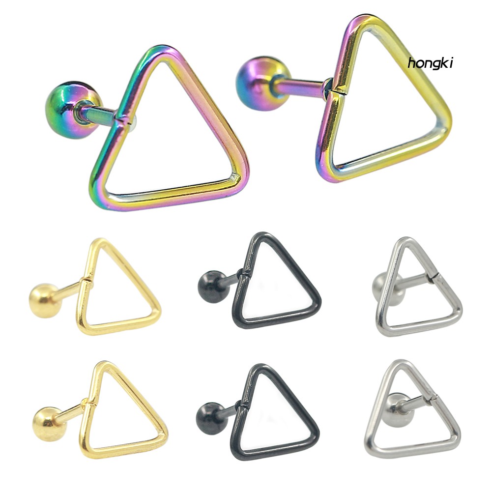 Khuyên Tai Hình Tam Giác Thời Trang Cho Nữ