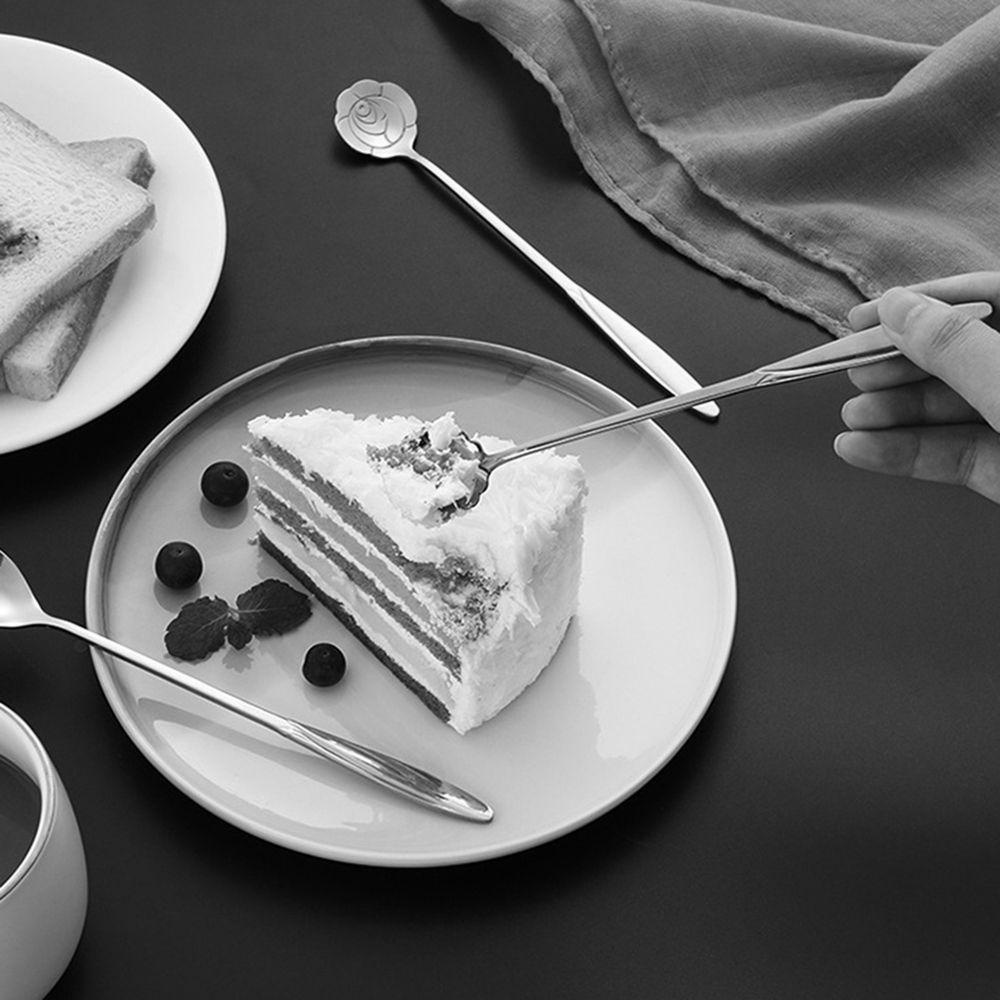 Muỗng Ăn Thanh Lịch Chất Lượng|Muỗng Khuấy Đồ Tráng Miệng Phong Cách Vintage