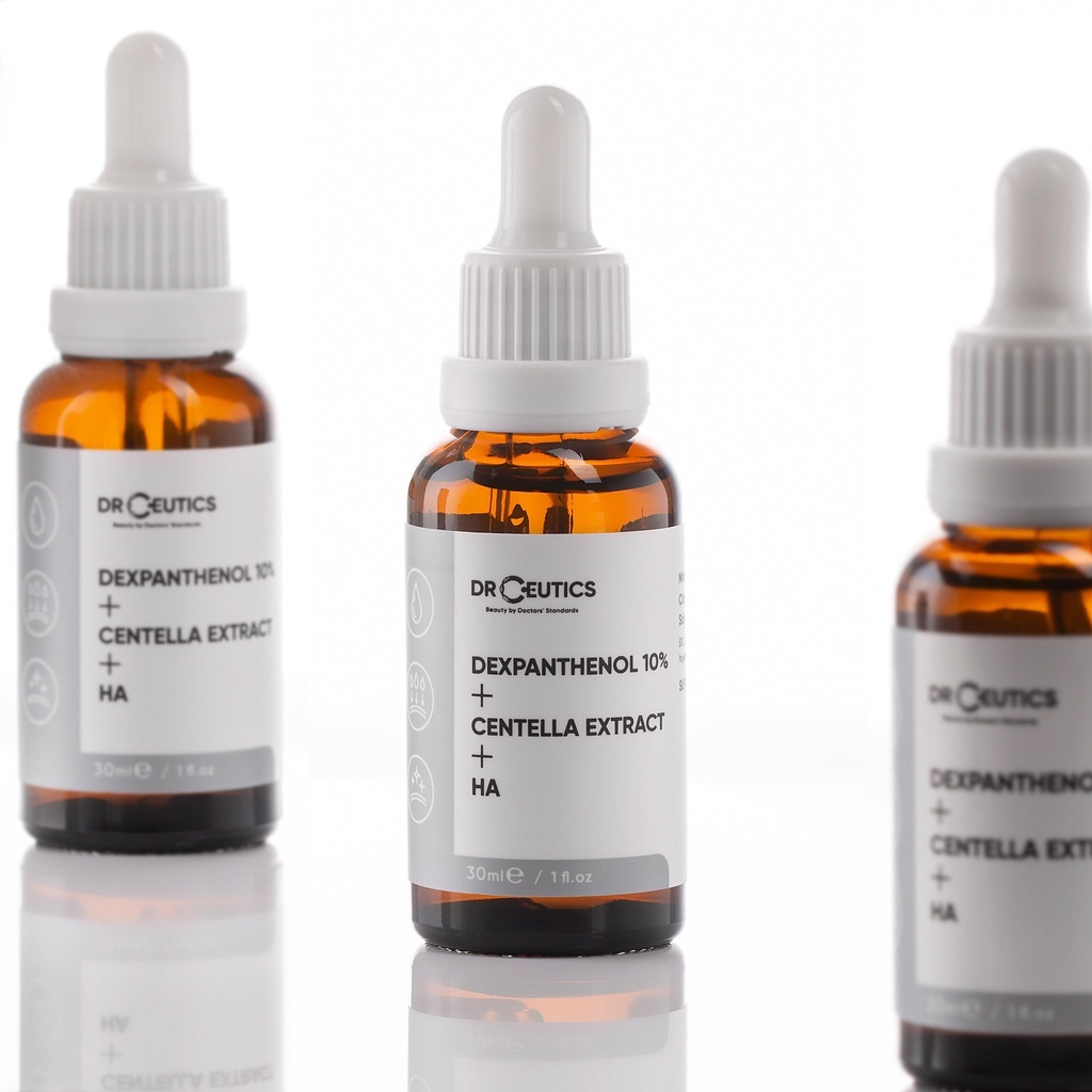 Serum B5 DrCeutics Cấp Ẩm Và Phục Hồi Da Dexpanthenol 10% + Centella Extract + HA 30ml