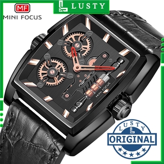 【Original】MINI FOCUS watch men Quartz watch analog Simple And Fashion Leather strap Waterproof watches 0322G