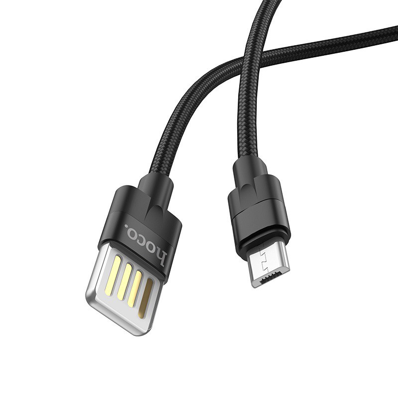 Cáp sạc nhanh Hoco U55 Micro USB dài 1.2m nguồn ra 2.4A Max dành cho điện thoại SAMSUNG/XIAOMI/OPPO