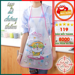 Tạp dề nấu bếp cute , Store ALPHA  Tặng Mã Giảm Giá