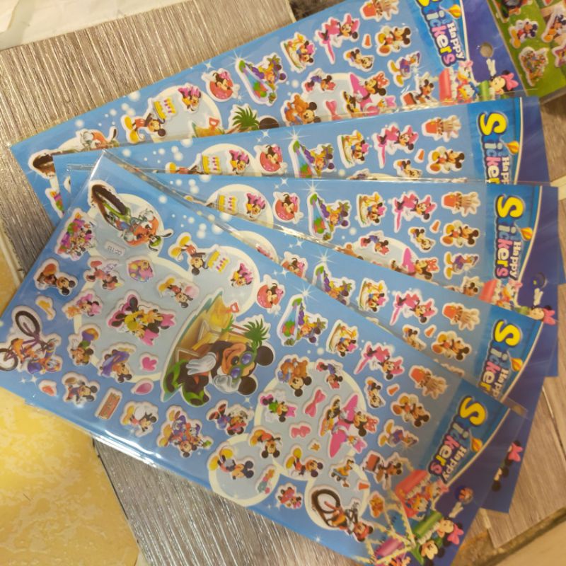 Sticker dán 3D Chuột Mickey