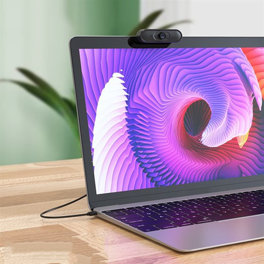 BH 6 tháng Webcam Hoco DI01 full 1080p có mic, FHD siêu nét, chất liệu cao cấp, tương thích với PC và Laptop | BigBuy360 - bigbuy360.vn