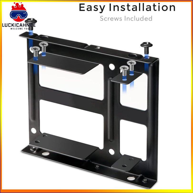 Bộ Chuyển Đổi Ổ Cứng Trong Suốt 2 Cái 2.5 Inch Ssd Sang 3.5 Inch | BigBuy360 - bigbuy360.vn