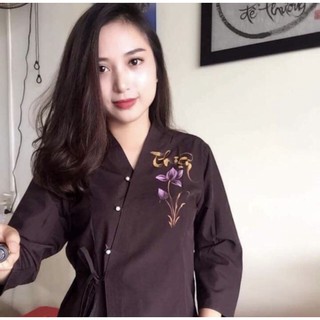 đồ lam đi chùa(nơ xéo vẽ)