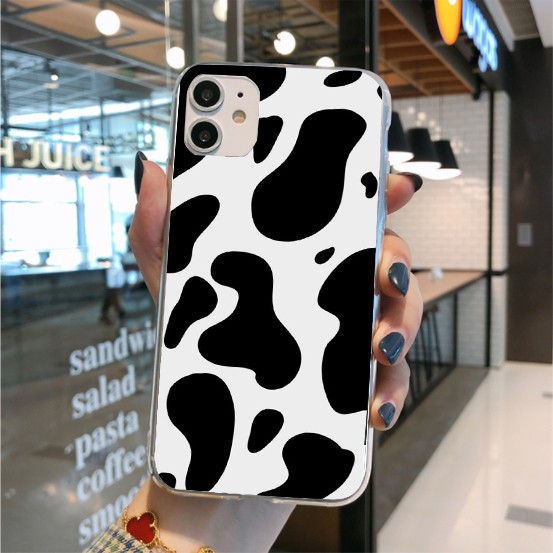 Ốp silicon in Bò sữa iphone 5 - 5s 6 6plus 7 8 7P 8P x - xs xr xs max 11 iphone 11 pro max  iphone 12 12 pro max