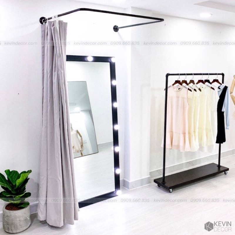 Mua KHUNG THỬ ĐỒ CHỮ U- KHUNG TREO THAY ĐỒ - KHUNG RÈM THỬ ĐỒ giá rẻ ...