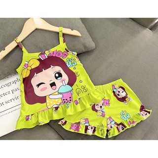 Pizama phi lụa size đại