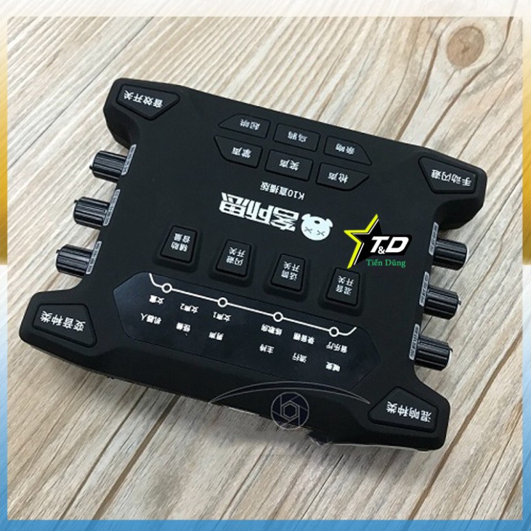 Sound card XOX K10 bản 2018 cho micro thu âm có autu-tune- Dòng sound card k10 có hỗ trợ cài đặt các phầm mền ♥️♥️