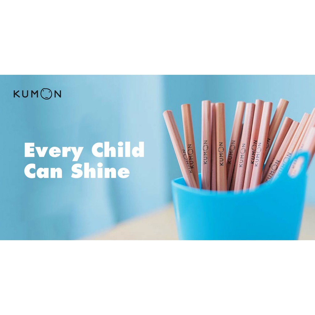 Bút chì Kumon Nhật Bản cỡ 2B, 4B, 6B dành cho bé từ 2 tuổi trở lên