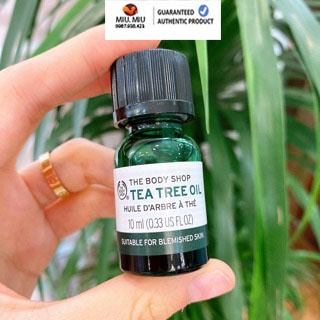 Tinh dầu tràm trà THE BODY SHOP Tea Tree Oil Làm Xẹp Mụn (10ml)