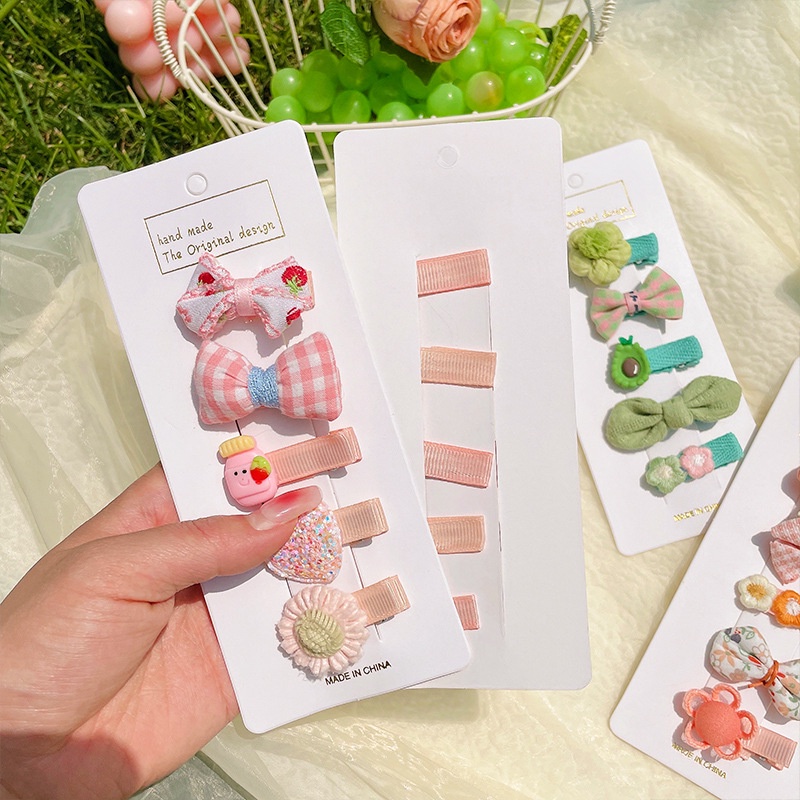 Kẹp Tóc Hình Nơ Dễ Thương Cho Bé Gái
