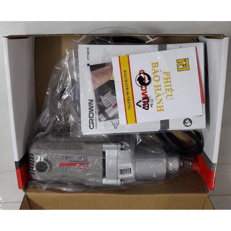 Máy Vặn Ốc Xung Lực, Siết Bu Lông Dùng Điện 12.7mm Crown CT12018 - 900W - HÀNG CHÍNH HÃNG