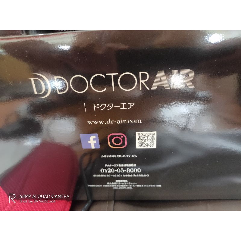 Đai massage Doctor Air nội địa Nhật mới 100%