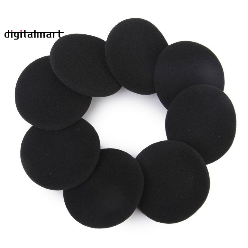 Set 4 cặp mút bọc tai nghe 60mm màu đen