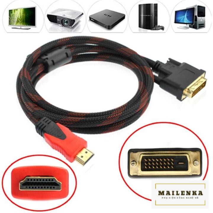 Cáp chuyển đổi Hdmi to dvi 1,5m