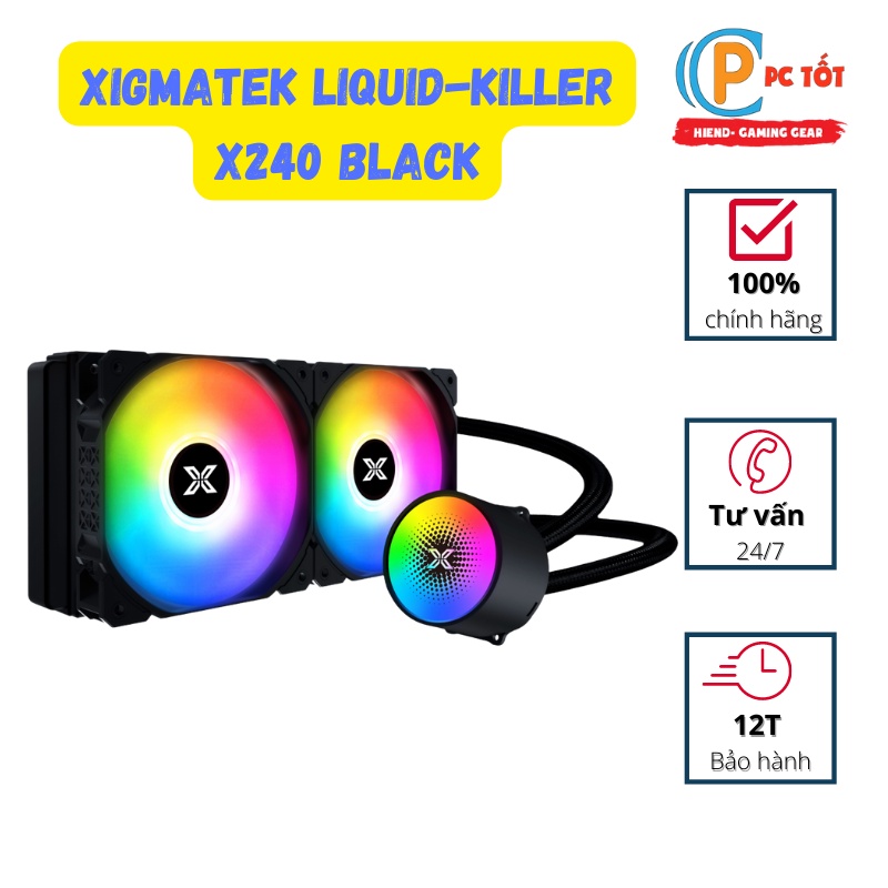 Tản nhiệt AIO cho CPU Xigmatek Liquid-killer X240(EN47697) – ARGB