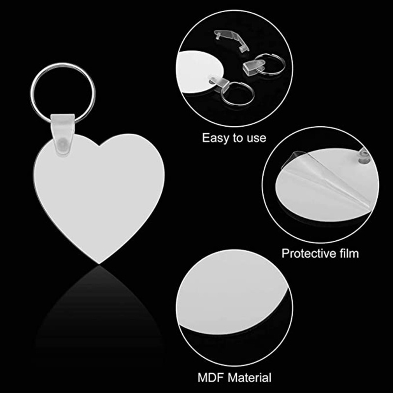 Bộ 32 Móc Khóa Chuyển Nhiệt Hai Mặt Mojito Kèm Móc Khóa