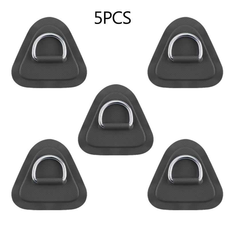 Set 5 Đệm Chèo Thuyền Bơm Hơi Tự Dính Có Khóa Chữ D Chuyên Dụng