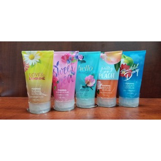 Tẩy da chết Foaming Sugar Scrub của Bath and Body Works, tẩy tế bào chết BBW, 226g (nhiều mùi)