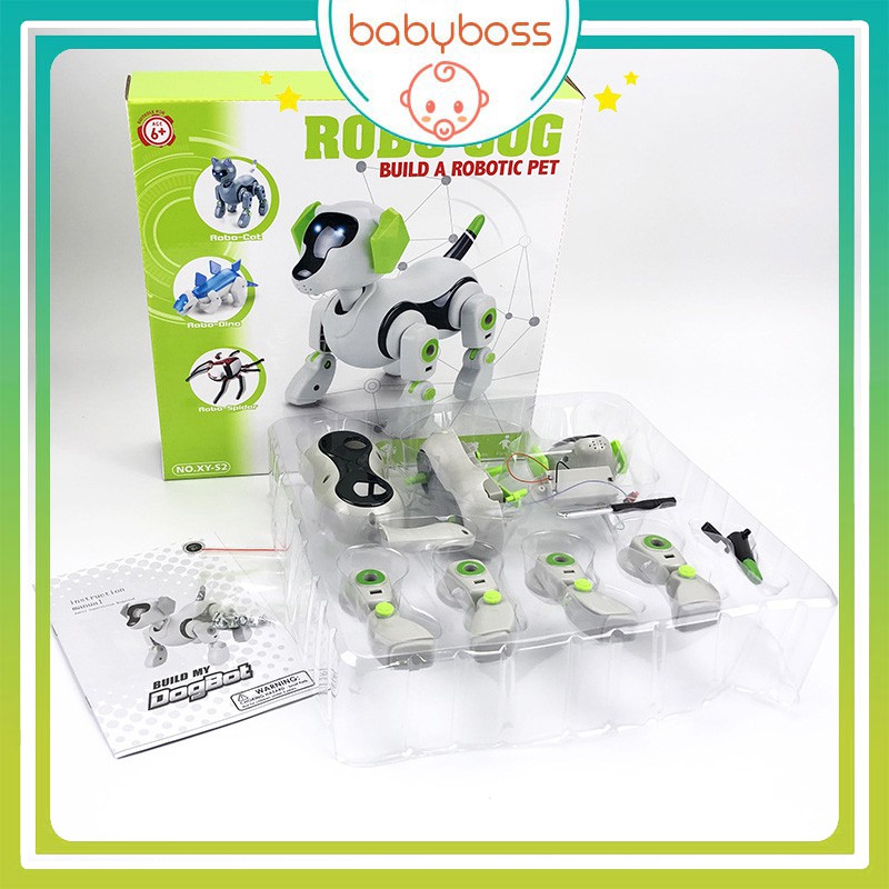 Đồ chơi chú chó thông minh di chuyển bằng âm thanh vỗ tay Z20 - Babyboss