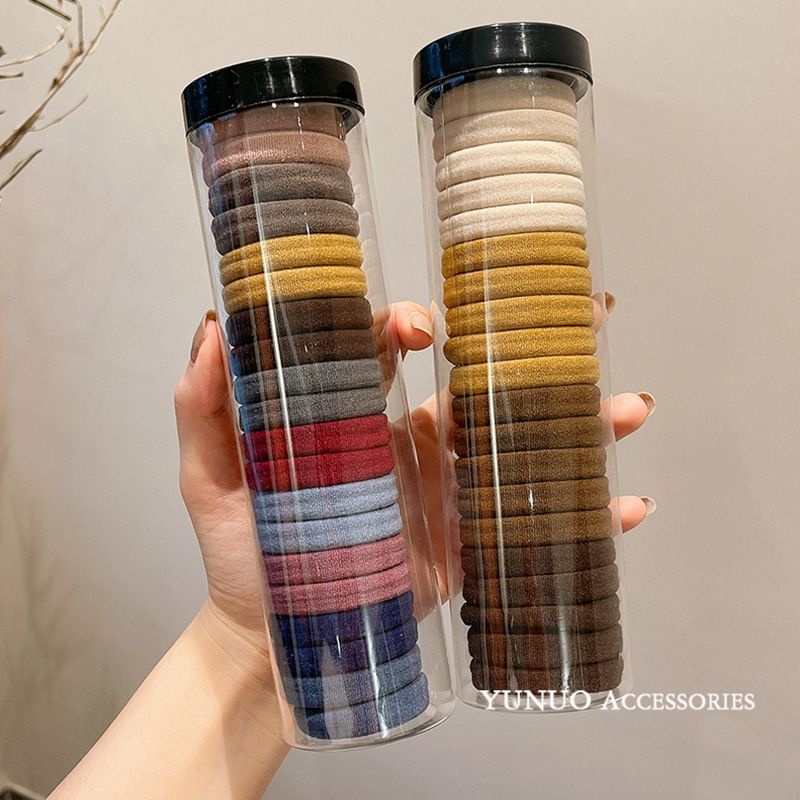 Set 20 Dây Cột Tóc Cao Su Thời Trang Mùa Hè Cho Nữ