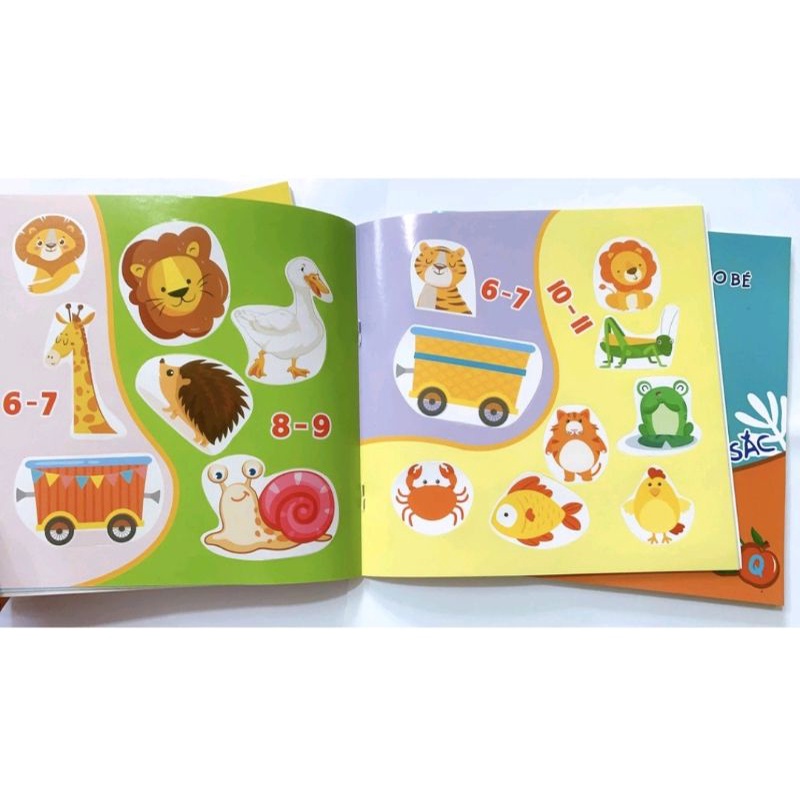 Miếng Dán Thông Minh Cho Bé - My First Sticker Book - Phát Triển KN Sáng Tạo