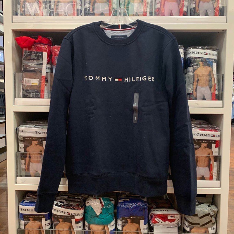 Áo Thun DàI Tay Cổ ThuyềN Tommy Athleisure Cho Nam