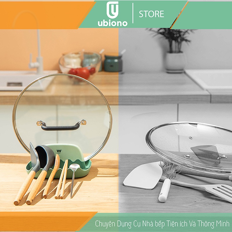 Giá để đũa muôi thìa vung khi nấu ăn đa năng UBIONO UB01