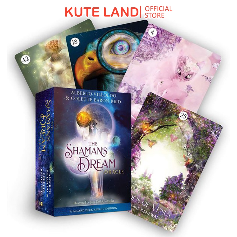 Bộ Bài Shamans Dream Tặng Đá Thanh Tẩy C265