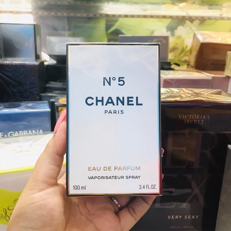 NƯỚC HOA NỮ CHANEL N5 PARIS EDP VAPORISATEUR SPRAU NỮ TÍNH QUYẾN RŨ - 100ML