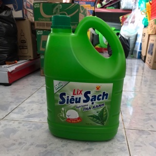 Nước rửa chén Lix siêu sạch 4kg